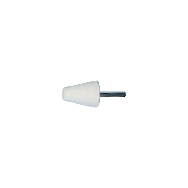 York 12Mmx20Mm Felt Bob Taperplain End 3Mm Shank