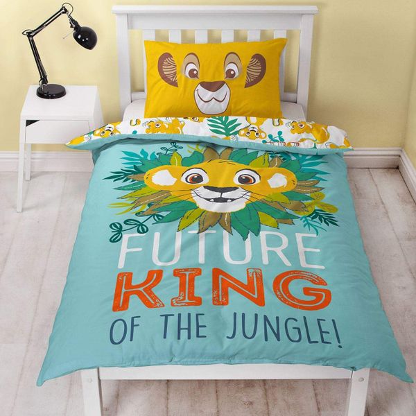 Official Lion King Future King Reversible Duvet Cover Set