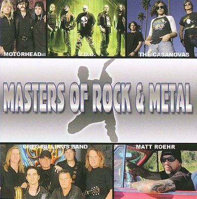 Various - Masters Of Rock &amp; Metal (CD)