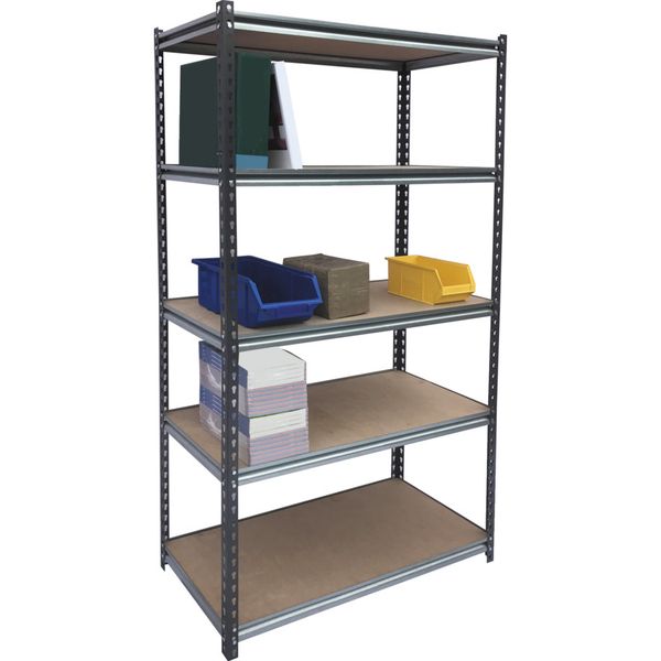 5Shelf Rivet Shelving1800X1000X600Mm 175Kg Per Shelf