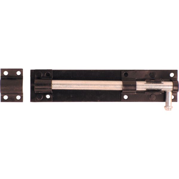 Matlock 100 mm Enclosed Pattern Tower Bolt Black