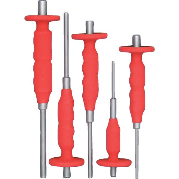 Kennedy Extra Length Inserted Pin Punch Set 5 Pce