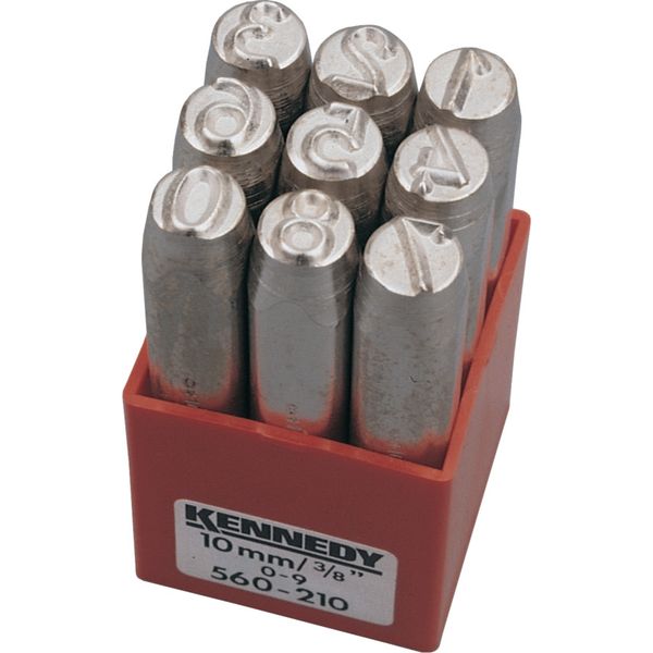 Kennedy 1.5Mm Set Of 9 Figure Punches