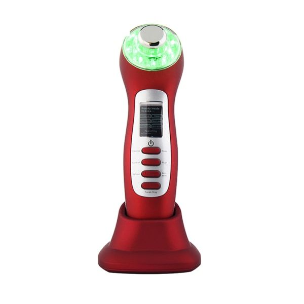 Ultrasonic Beauty LED Facial Handheld Device