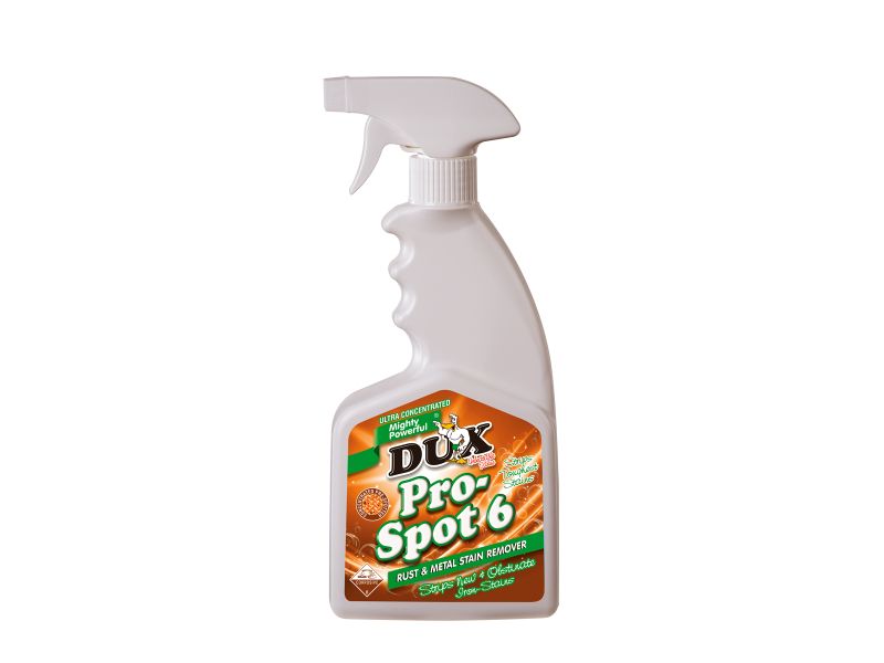 Dux Pro Spot 6 - Rust and Metal Stain Remover - 12 x 500 ml