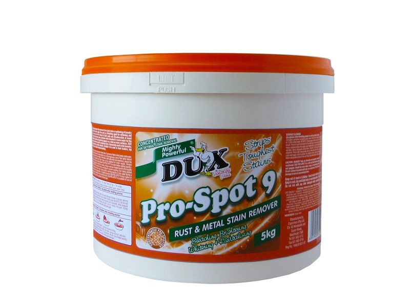 Dux Pro Spot 9 - Rust and Metal Stain Remover 4 x 5kg