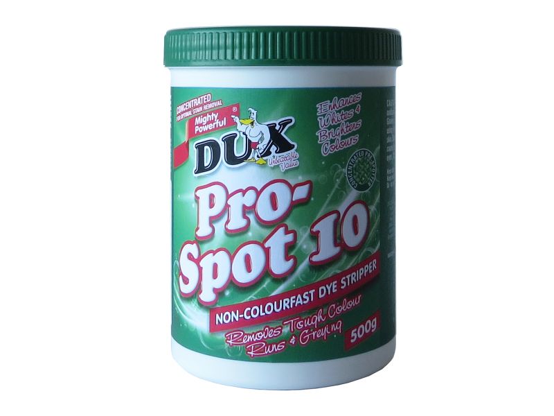 Dux Pro Spot 10 - Non-Colorfast Dye Stripper - 12 x 500g