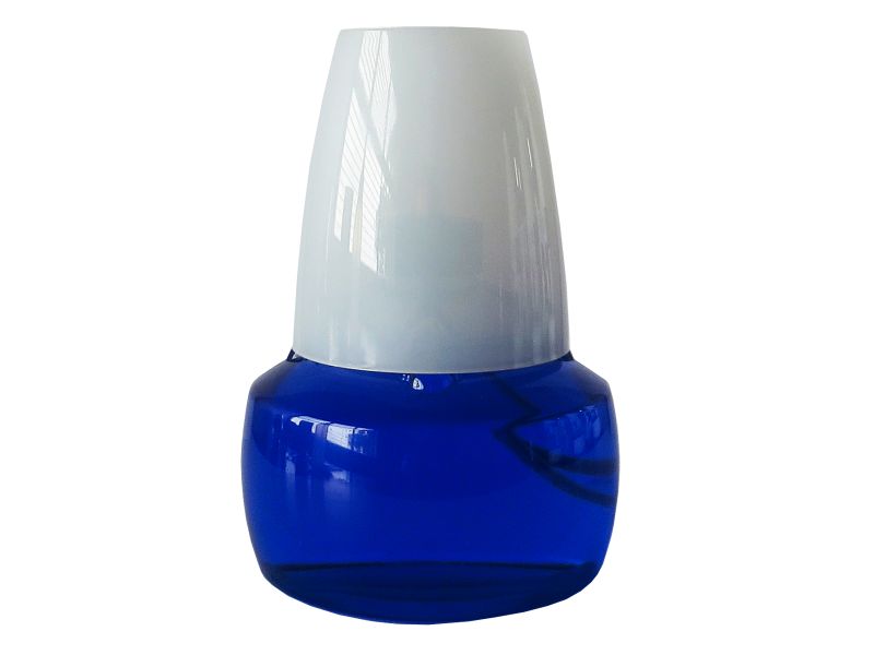 @Delights Short Lamp Blue - White Shade - Set of 6
