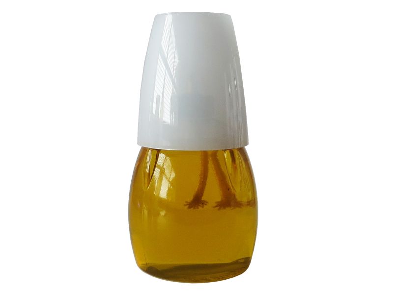 @Delights Tall Lamp Yellow - White Shade Citronella - Set of 6