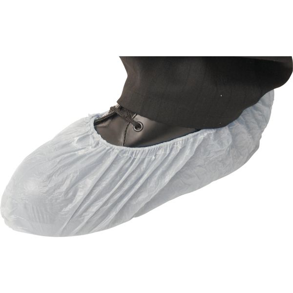 Sitesafe Disposable Overshoes White 16Inch400Mm Pk 100