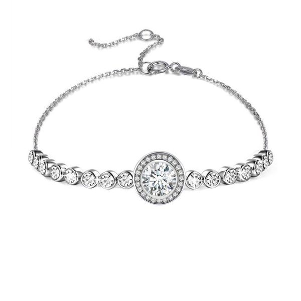 Civetta Spark Emma Bracelet - Swarovski Clear Crystal