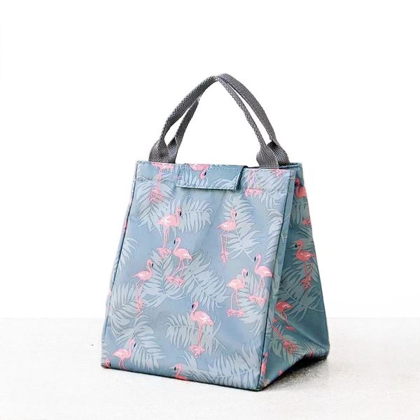 Pink Flamingo Thermal insulated lunch bag
