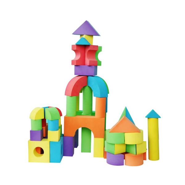 Fun Foam Blocks - 52pcs