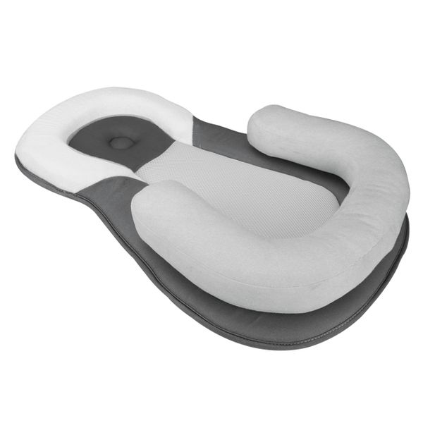 Portable crib sleeping nest baby bed - Black