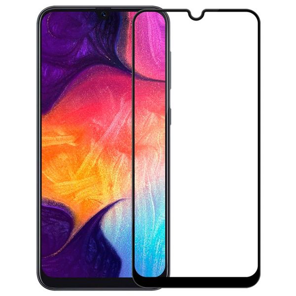 21D Full Screen Tempered Glass Screen Protector Compatible with Samsung Galaxy A10