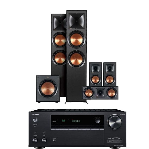 Onkyo TX-NR686 &amp; Klipsch R-820F 5.1 Surround System
