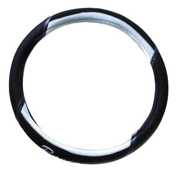 Steering Wheel Cover Black Grey