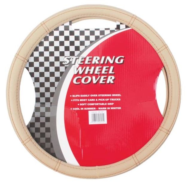 Steering Wheel Cover Tan Shop Today. Get it Tomorrow!