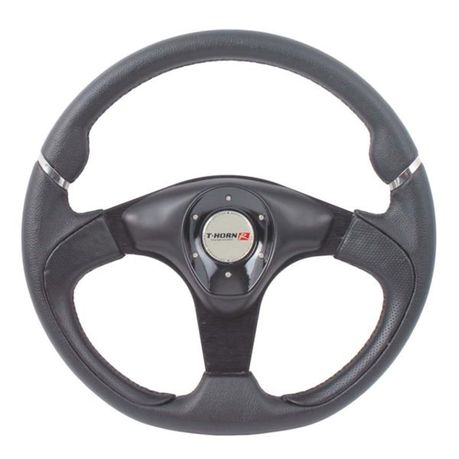 3,000円お安く!⭕️Volan Custom ARW◎10インチ 350mm PVC Steering Wheel Black | Shop Today. Get it Tomorrow