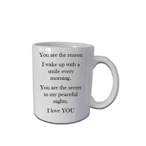 I love You Mug - White
