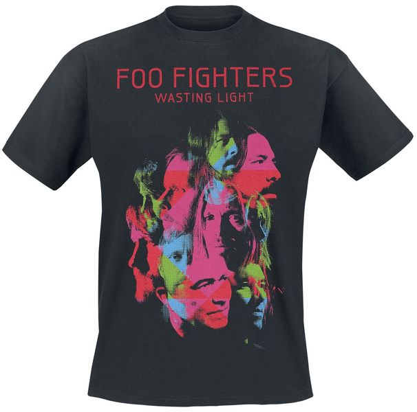 Rock Ts Foo Fighters -Wasting Light Album Cover