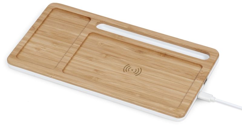 Maitland Desk Organiser With Wireless Charger