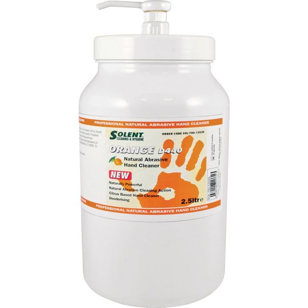 Solent Solent Orange Citrus Beaded Hand Cleaner 2.5Ltr