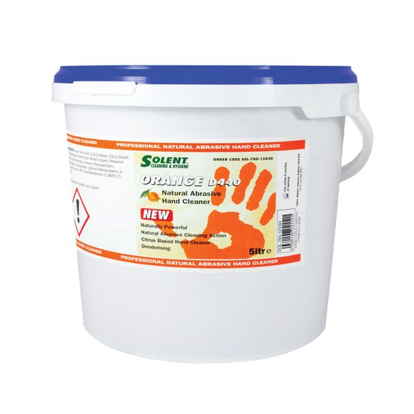 Solent Solent Orange Citrus Beaded Hand Cleaner 5Ltr