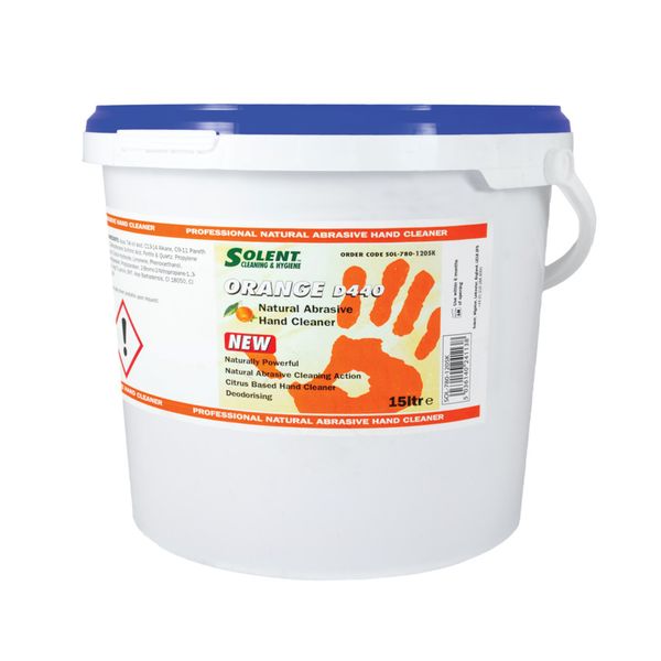 Solent Solent Orange Citrus Beaded Hand Cleaner 15Ltr