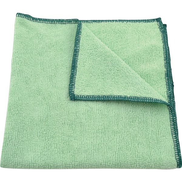 Cotswold 40X40Cm Economy Green Microfibre Cloth image