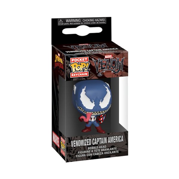 Funko Pocket Pop! Keychain Marvel:Venom-Venomized Captain America