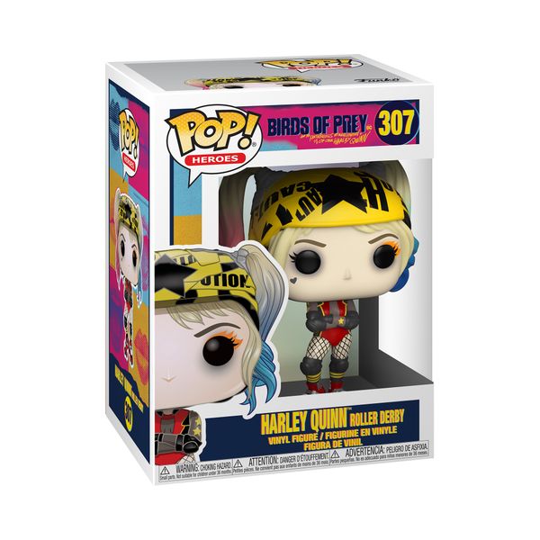 Funko Pop! Heroes:DC Birds Of Prey-Harley Quinn Roller Derby
