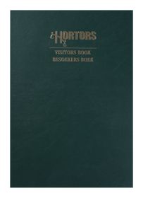 HORTORS - Hotel Visitors Book A3 | Shop Today. Get it Tomorrow ...