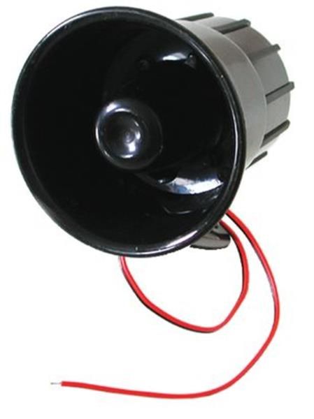 6 Tone Alarm Siren - 12 Volts