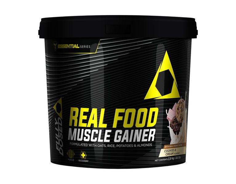 Real Food Muscle Gainer Cookies &amp; Cream