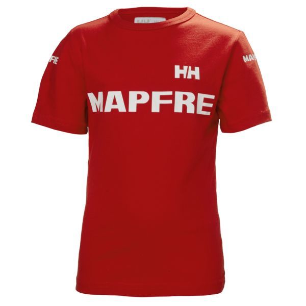 Helly Hansen Kids Jr Cotton T-Shirt - Alert Red