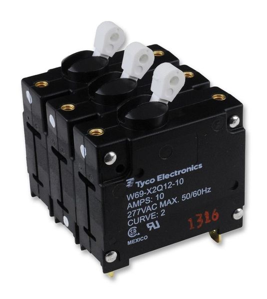 Eaton, Circuit Breaker, Hydromagnetic, 1P, 250V, 50A