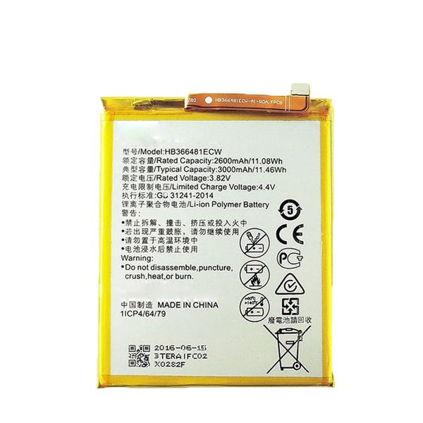 Replacement Battery for Huawei P-SMART/P20 LITE HB366481ECW