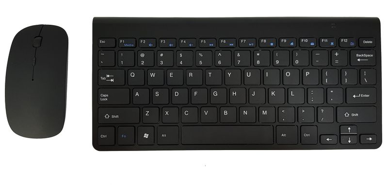 Ultra-thin Multimedia Keyboard &amp; Mouse combo - Black