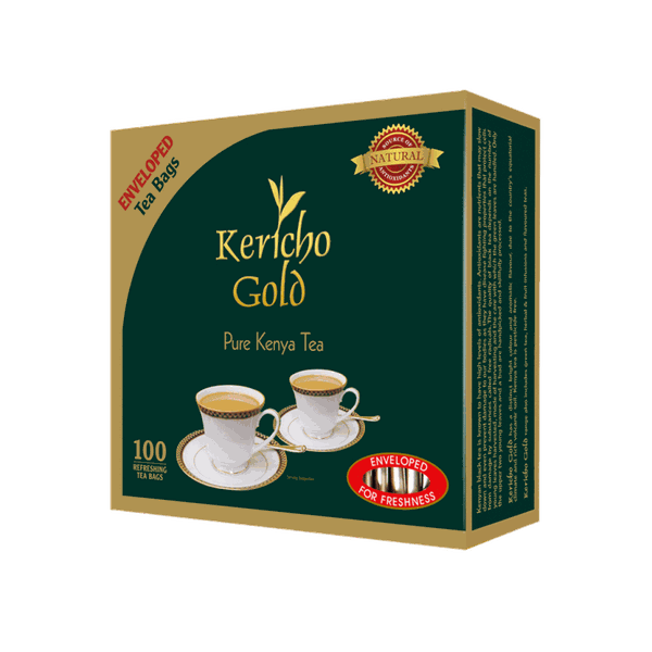 Kericho Gold: Black Tea - Enveloped (String &amp; Tag)