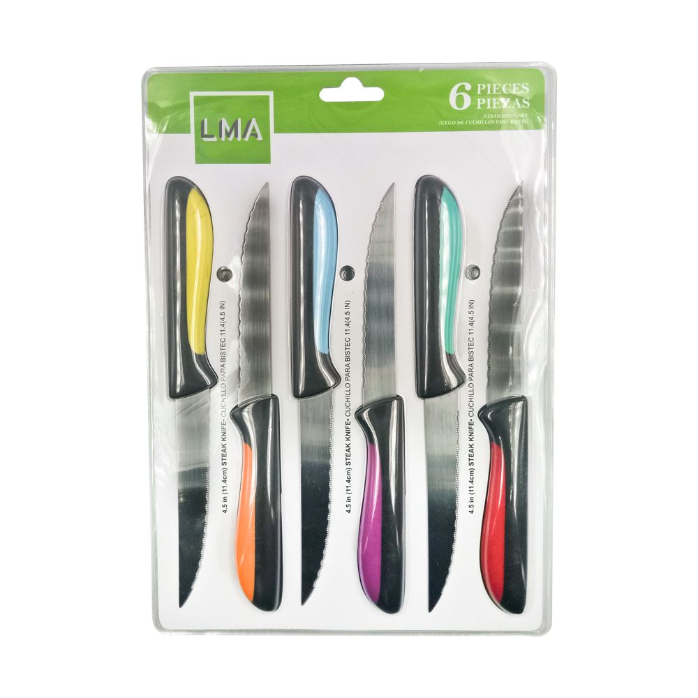 6 Piece Steak Knife Set Shop Today. Get it Tomorrow!