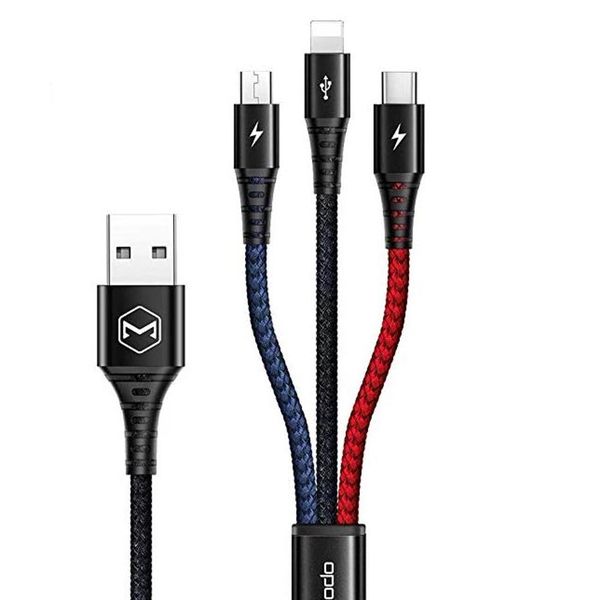 3 In 1 Charger Iphone, Samsung and Android micro USB