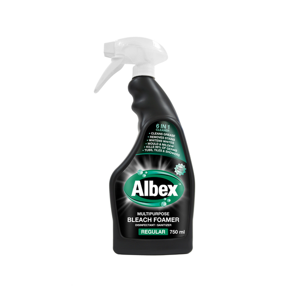 Albex Regular Multipurpose Bleach Foamer 750ml (Pack of 6)
