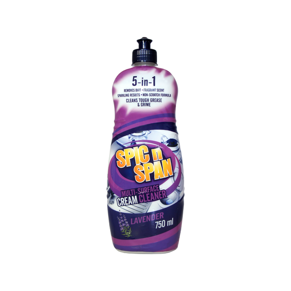 Spic n Span Lavender Fresh All Purpose Cream Cleaner 750ml (Pack of 20)