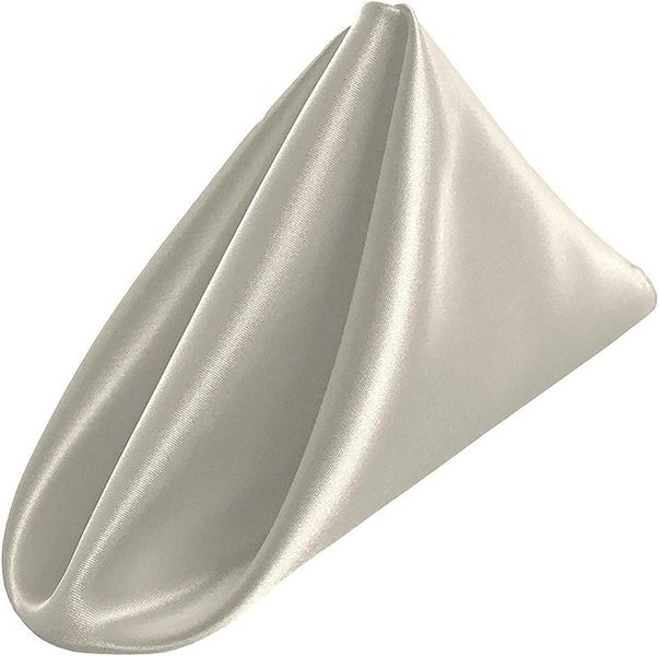 Set of 10 Satin Napkins 50x50cm