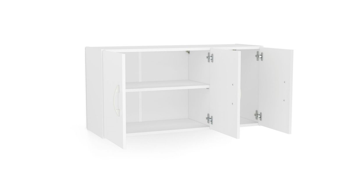 3 Door White Wall Unit Buy Online in South Africa