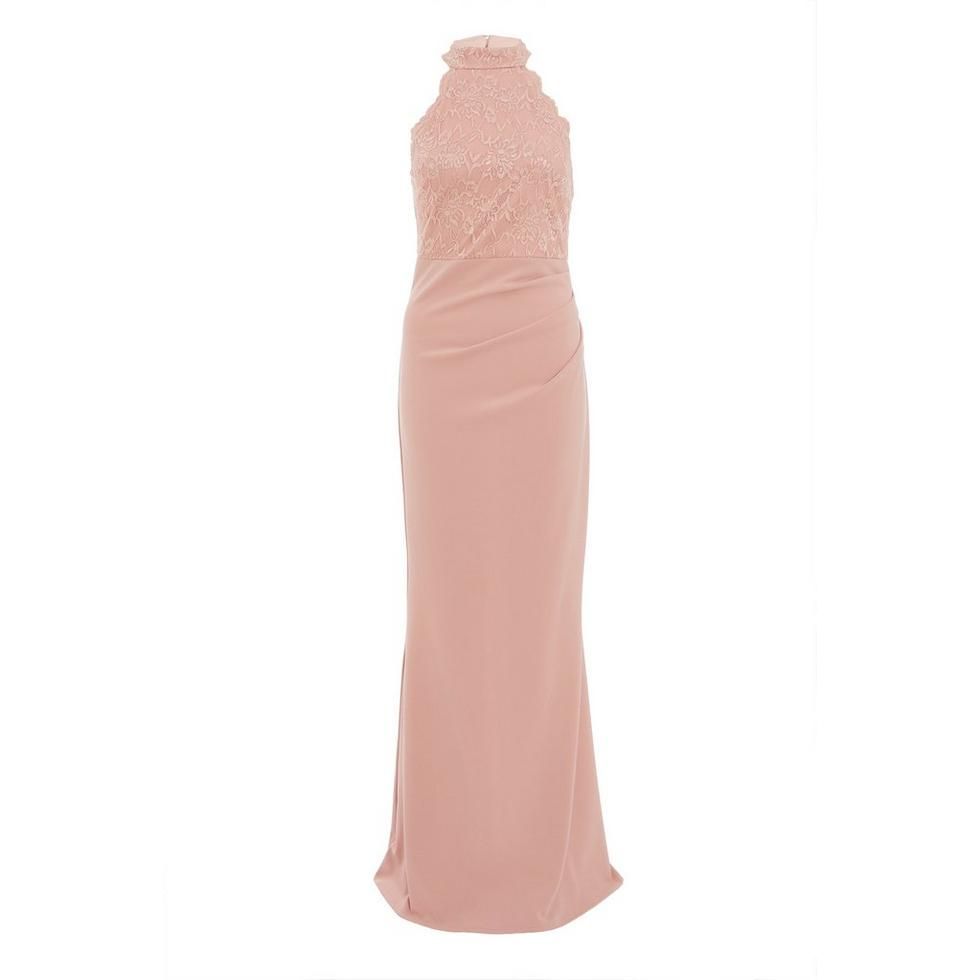 Quiz Ladies Lace Fishtail Maxi Dress Blush Pink Shop Today. Get it Tomorrow takealot