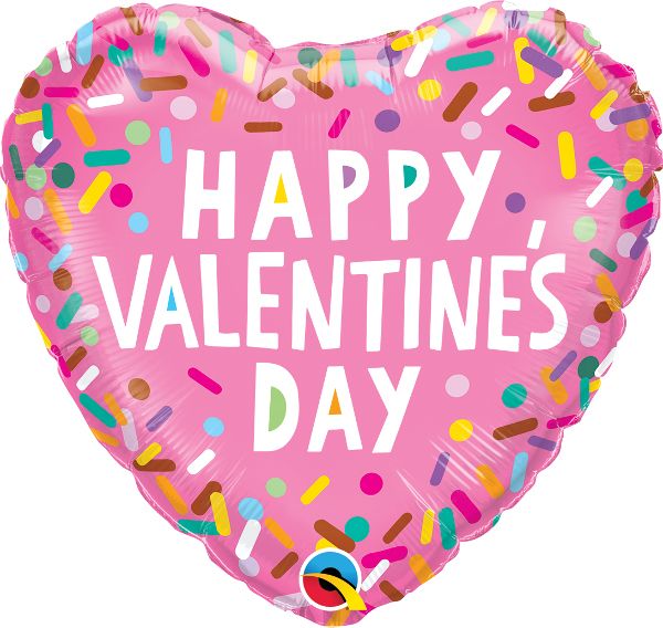 Qualatex 18 Inch Foil Valentines Sprinkles