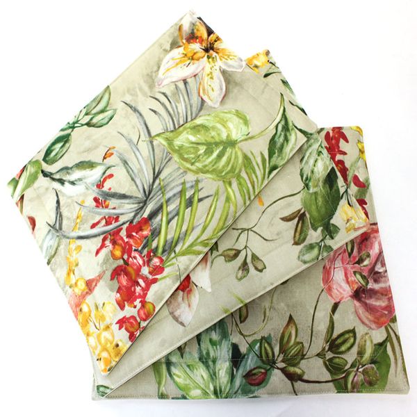 DSA 100% Cotton Orchid Placemats - Set of 6