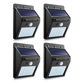 Set of 4 PIP Motion + CDS Night Sensor Solar LED Wall Light | Shop ...